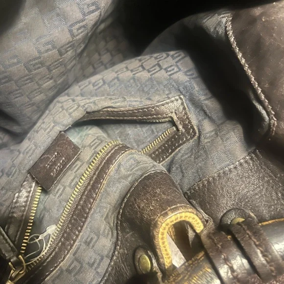 Gucci Tan and Brown Shoulder Bag - Picture 3 of 7